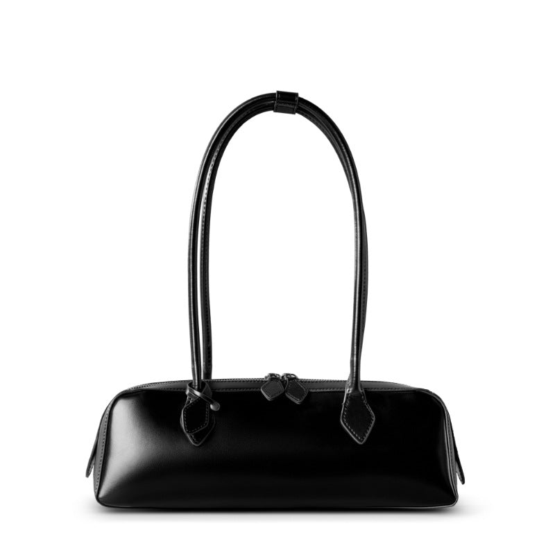Claire | Luxe baguette tas in hoogglans