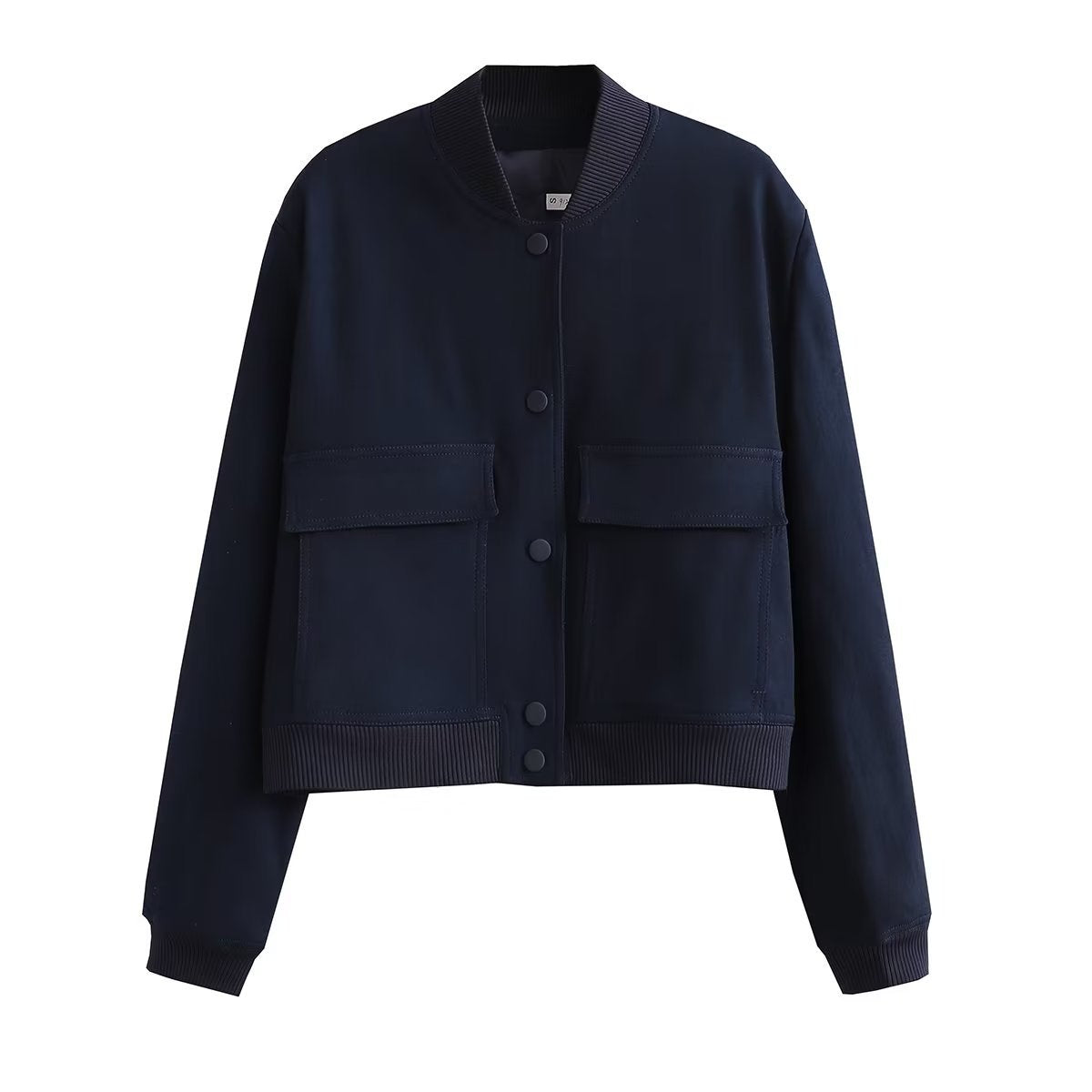 Senna | Minimal bomber met utility pockets
