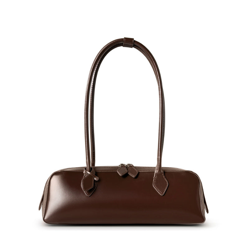 Claire | Luxe baguette tas in hoogglans