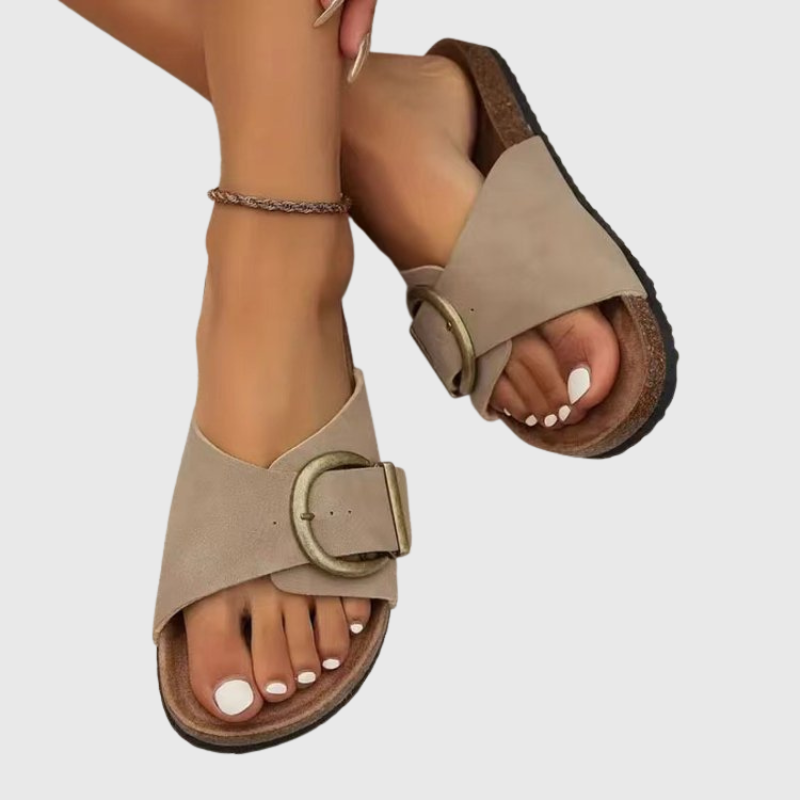 Séléna | Mules tendance à boucle réglable