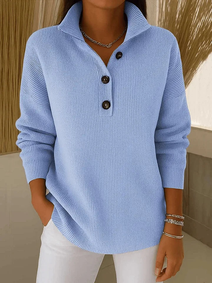 Amparo | Polo en Jersey avec Col V
