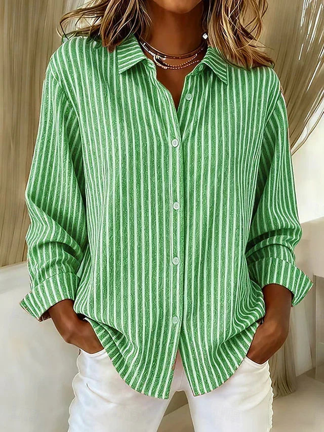 Jimena | Chemise Rayée avec Boutons