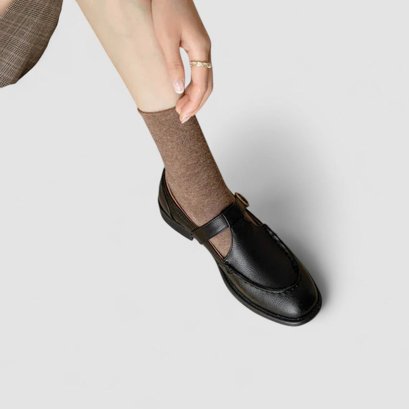 Ariadna | Chaussures Mary Jane à Bout Carré
