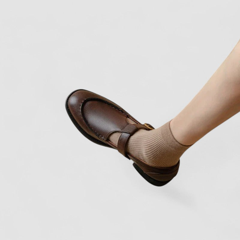Ariadna | Chaussures Mary Jane à Bout Carré
