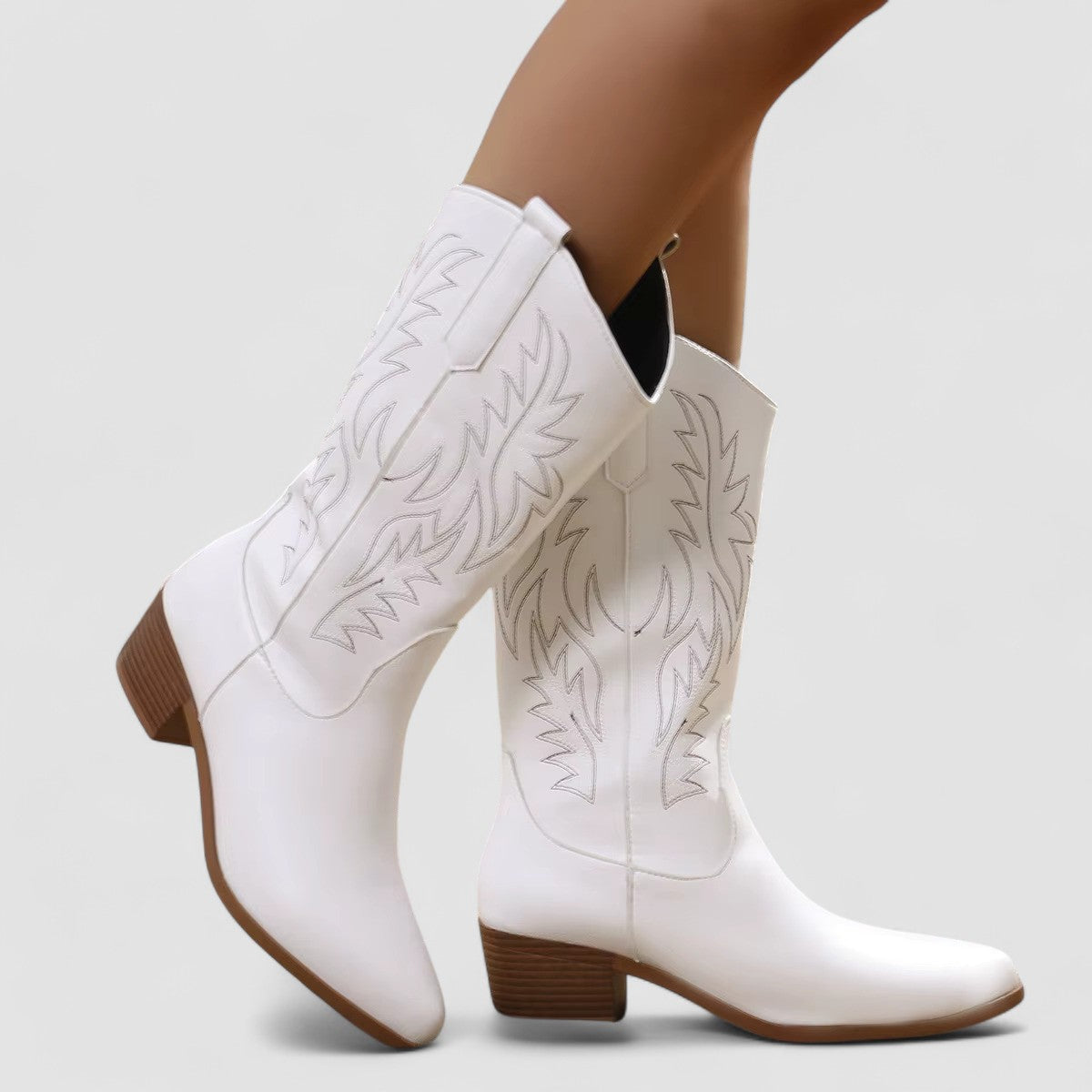 Salomé | Bottes Campagnardes Brodées