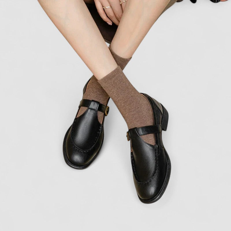 Ariadna | Chaussures Mary Jane à Bout Carré