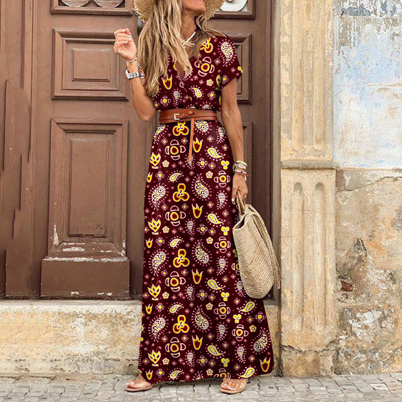 Mara | Bohemian maxi-jurk