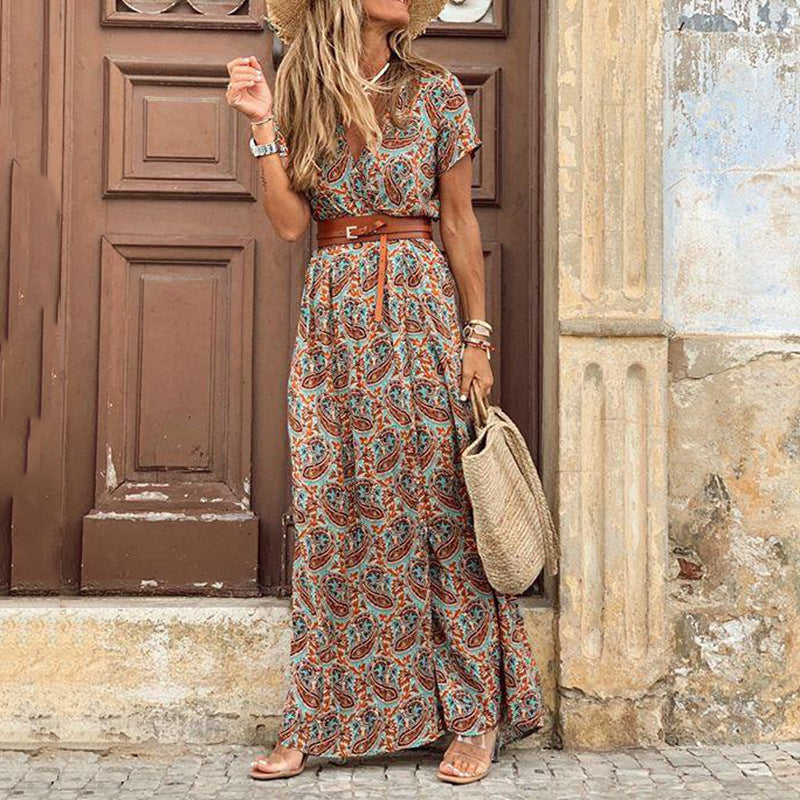 Mara | Bohemian maxi-jurk