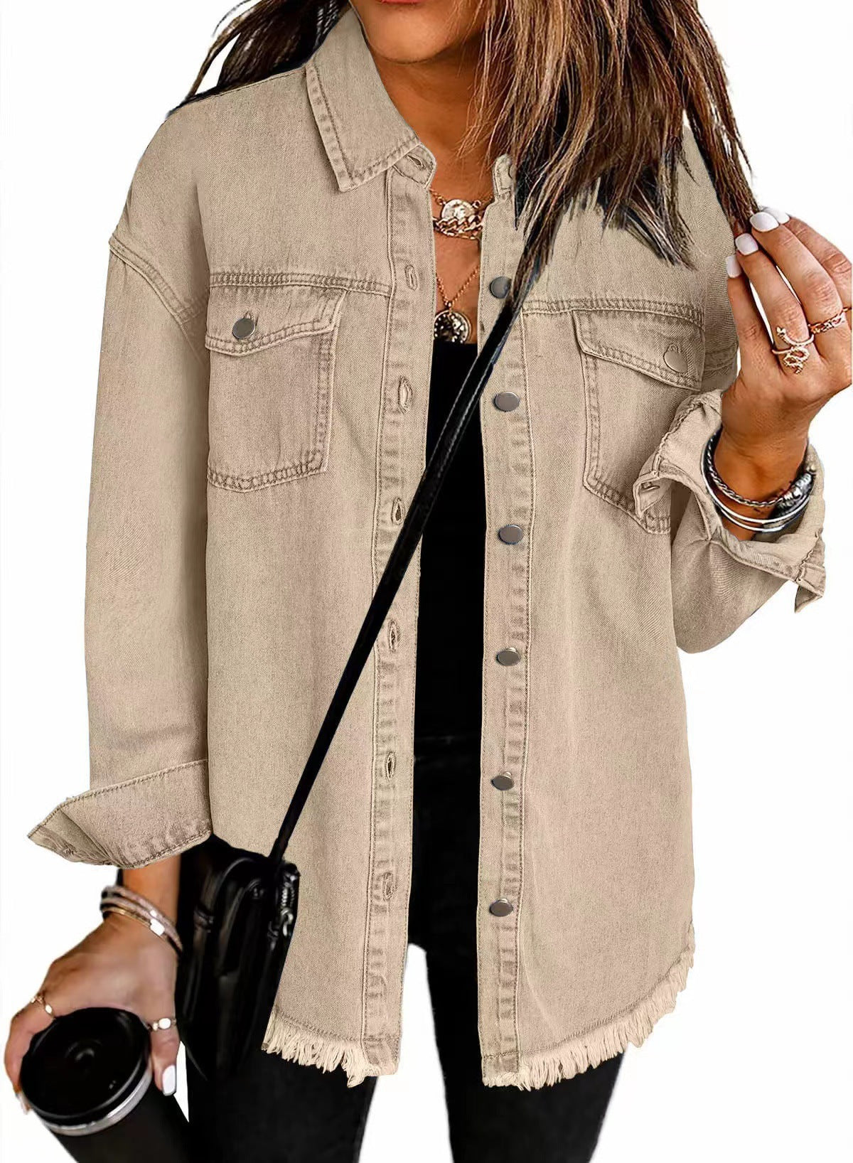 Arlena | Veste en denim classique du quotidien