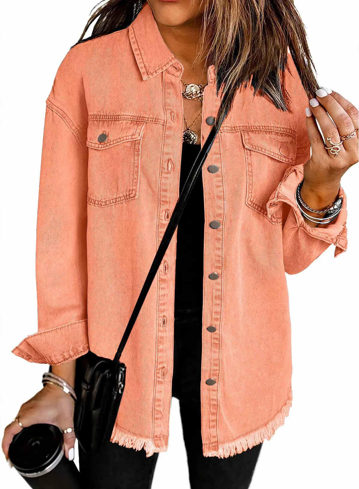 Arlena | Veste en denim classique du quotidien