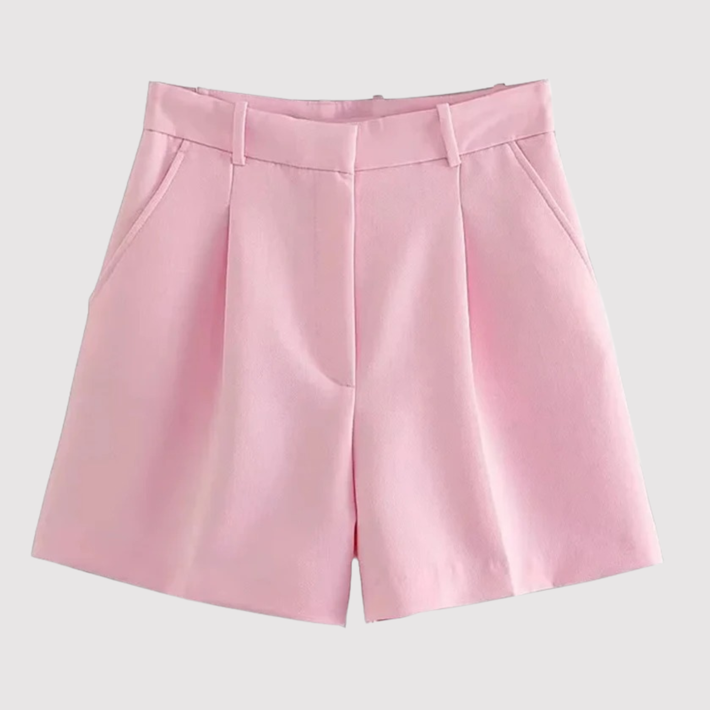 Amélie | Short Taille Haute à Plis