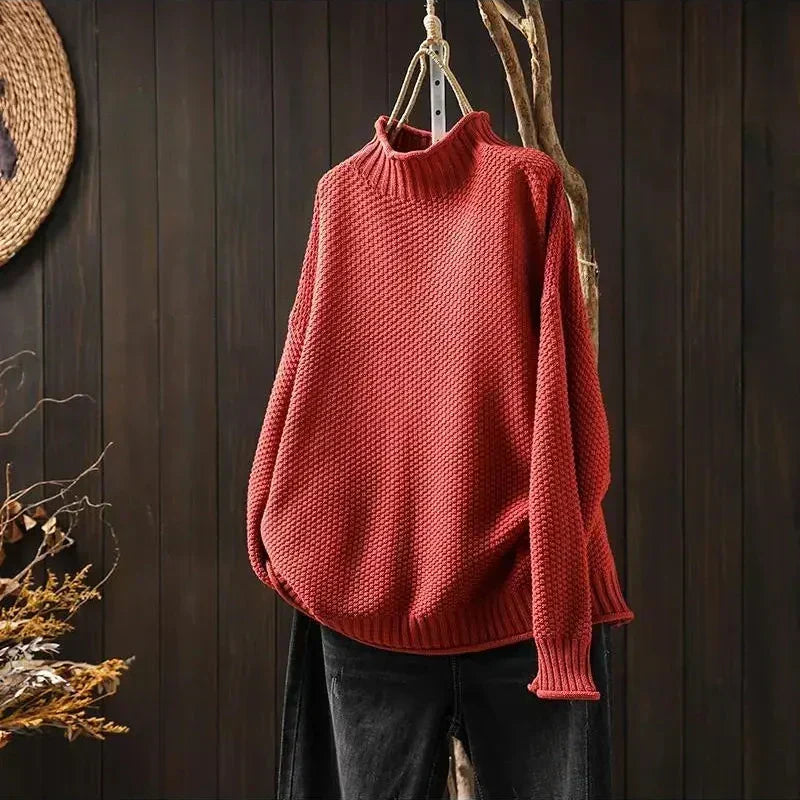Élodie | Pull Ample en Maille Texturée