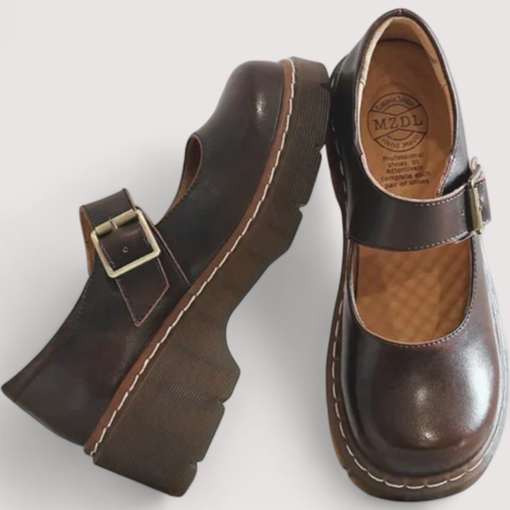 Luna | Sandales à Talon Confortable