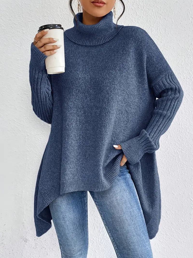 Soline | Pull oversize à col montant