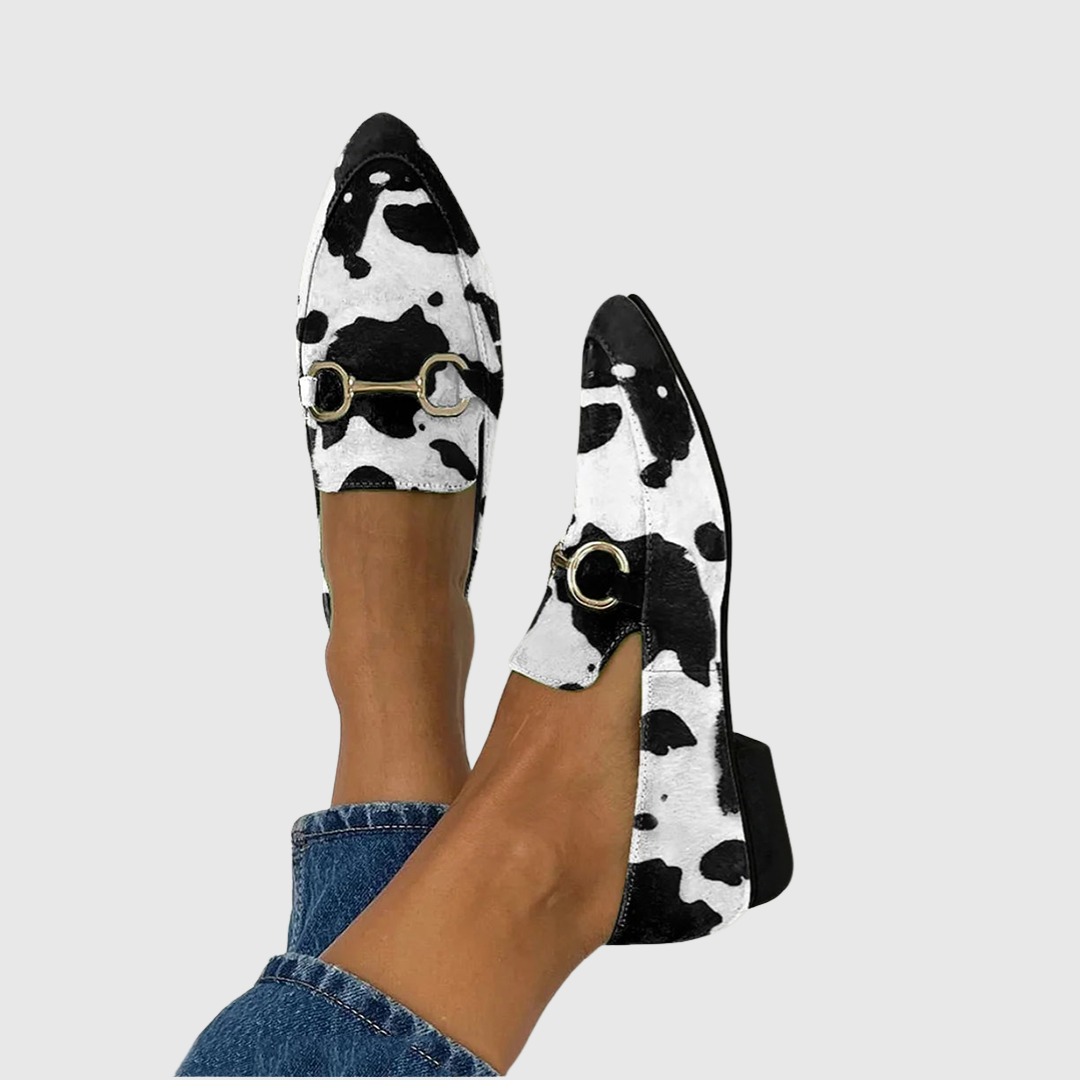 Anna | Mocassins avec imprimé et détail de boucle
