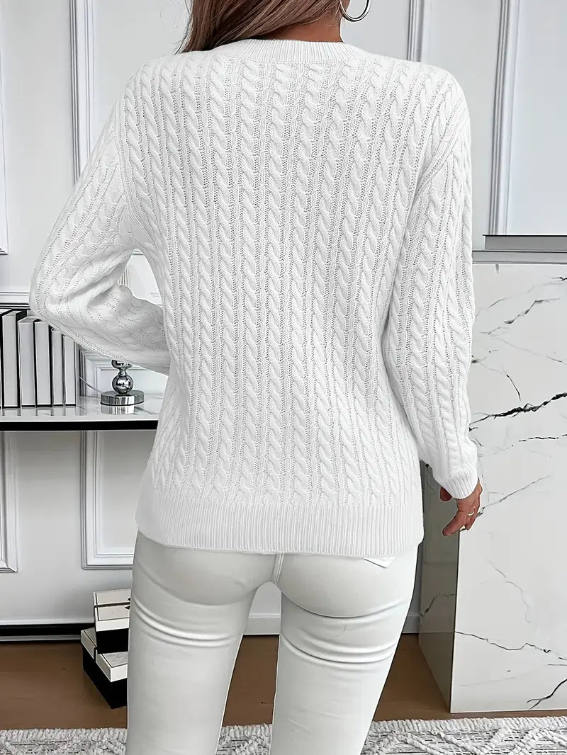 Margaux | Pullover chic en maille raffinée