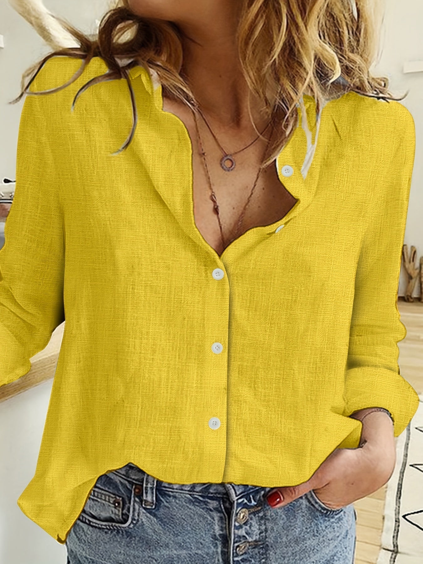Sophie | Chemise Fluide à Boutons
