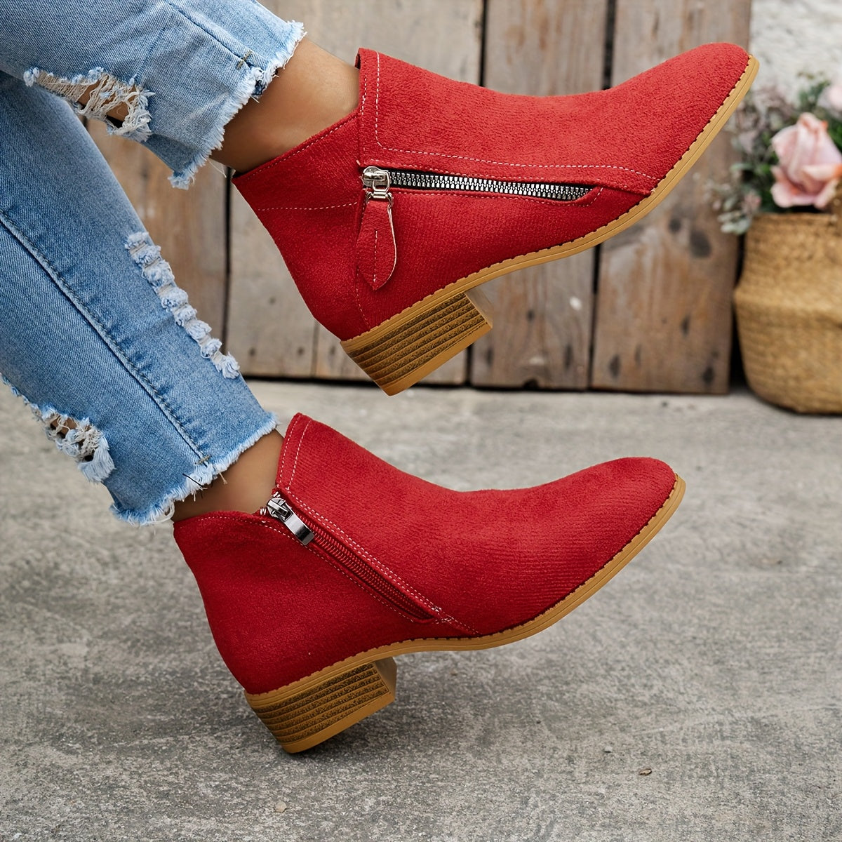 Sienna | Bottines confort à petit talon
