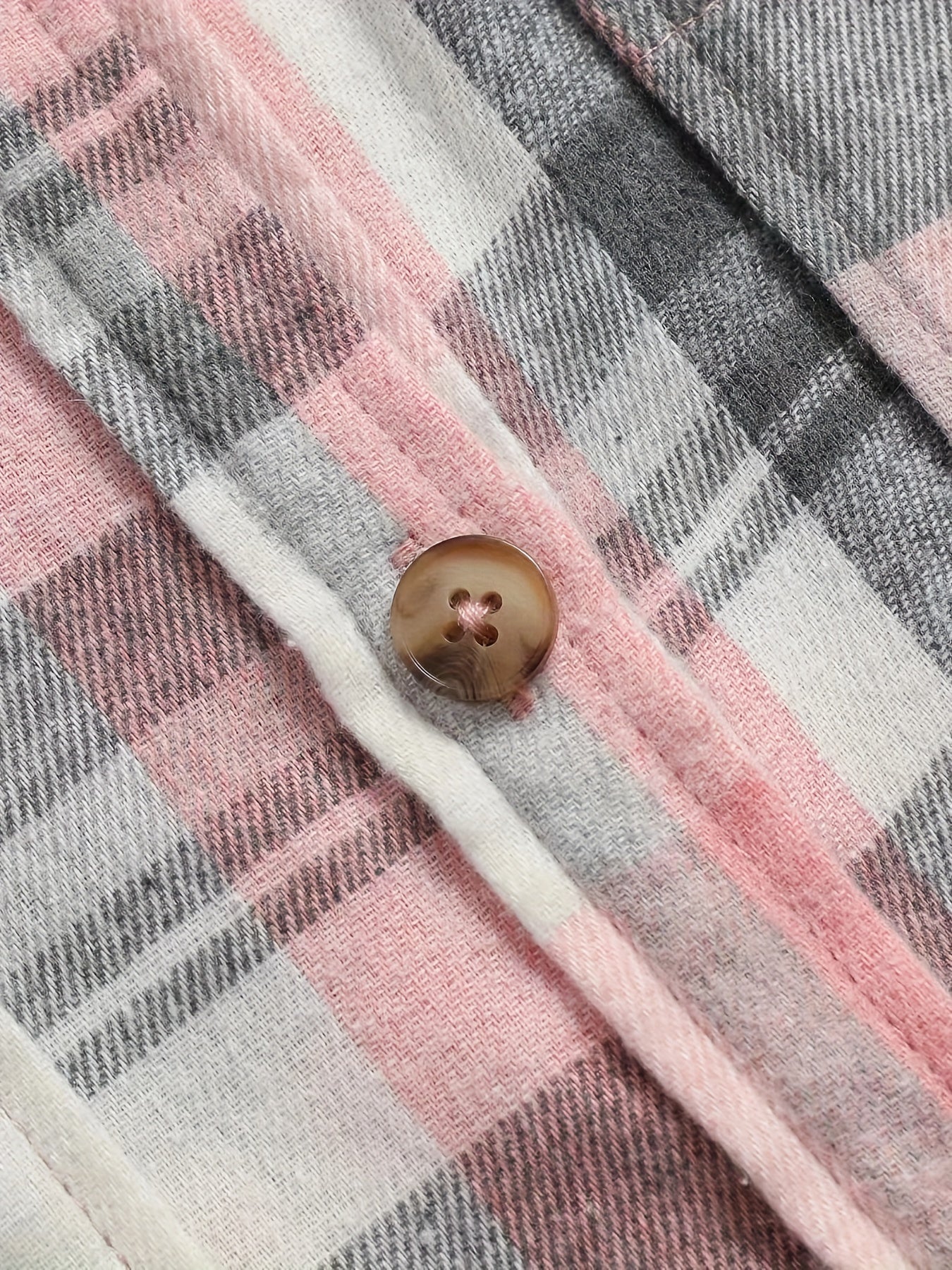 Émilie | Chemise Décontractée à Carreaux