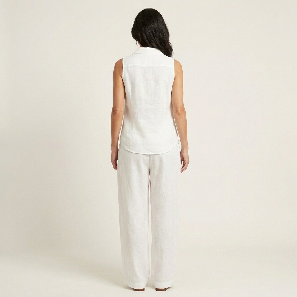 Twiila | Ensemble Top Croisé & Pantalon Large