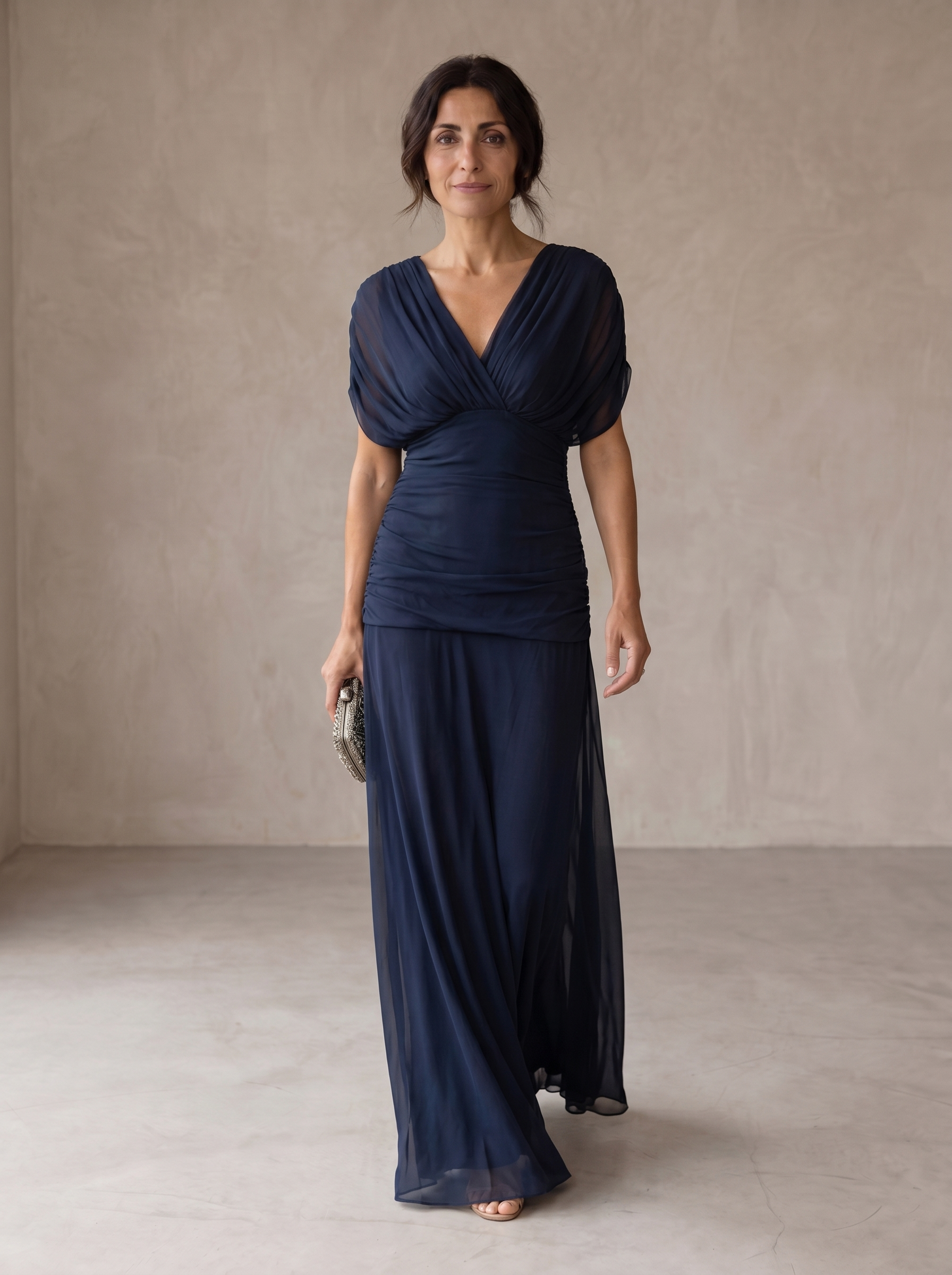 Avery | Robe Bleu Élégante