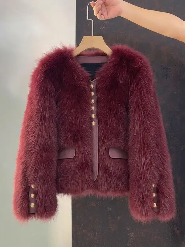 Léopoldine | Veste courte élégante à l'allure enveloppante