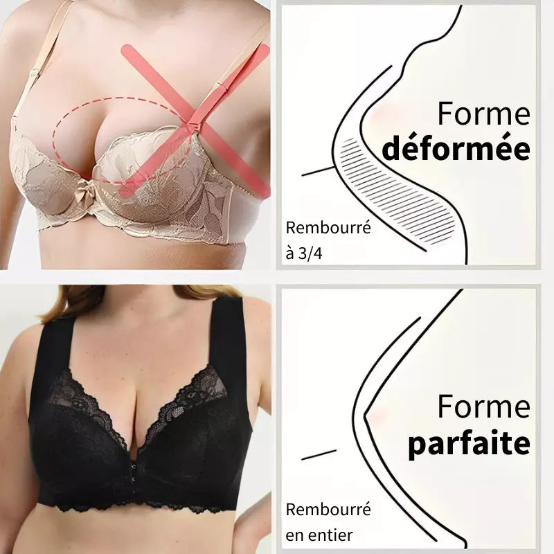 Clara | Lot de 3 Soutiens-Gorge Confort en Dentelle