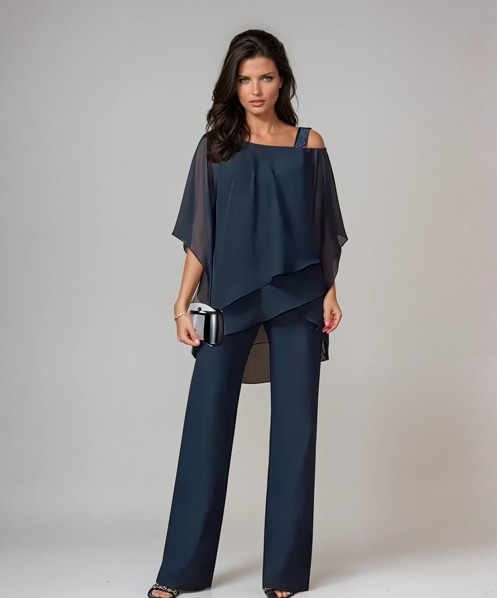 Claire | Ensemble chic à pantalon large