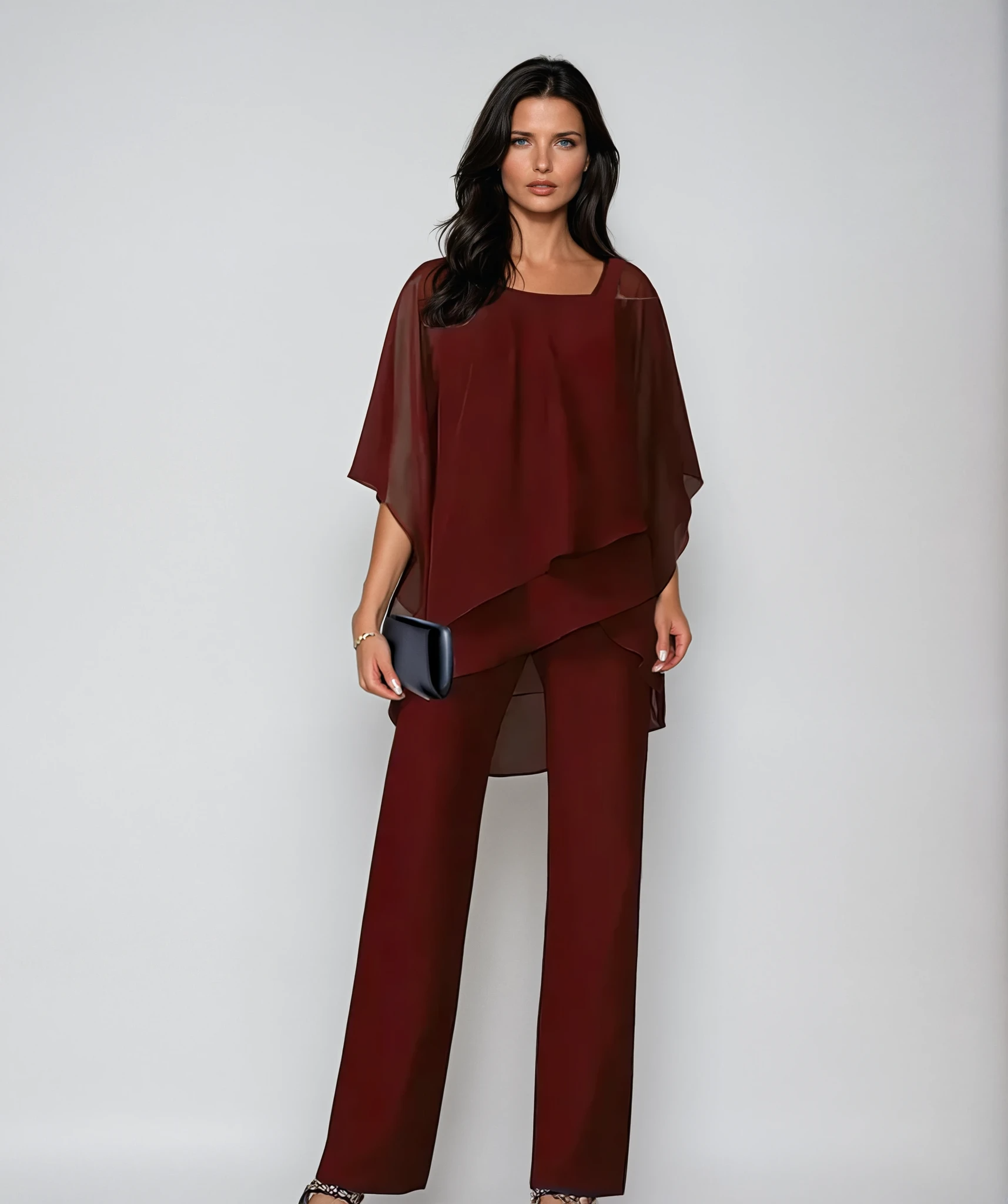 Claire | Ensemble chic à pantalon large