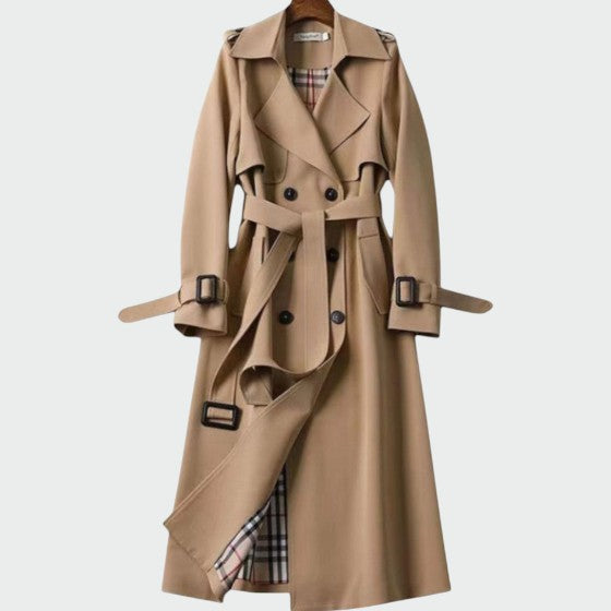 Madeleine | Trench long classique ceinturé