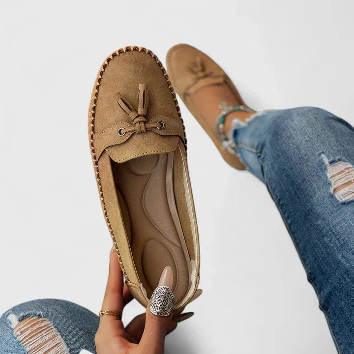 Maria | Mocassins confortables avec nœud