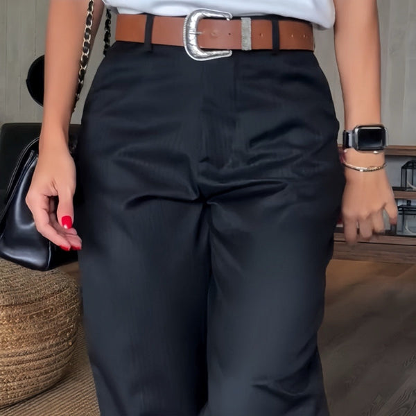 Élise | Pantalon rayé