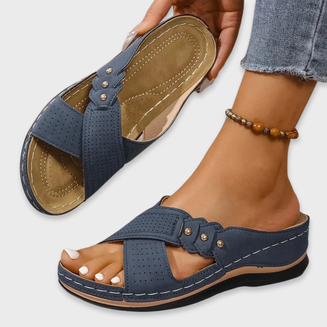 Anne | Sandales Confort Croisées