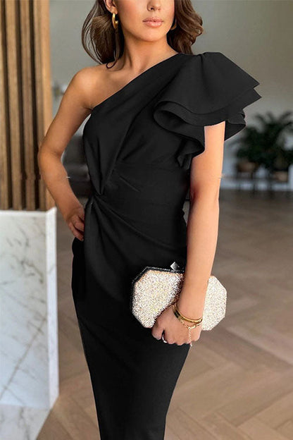 Élora | One Shoulder Gala Jurk