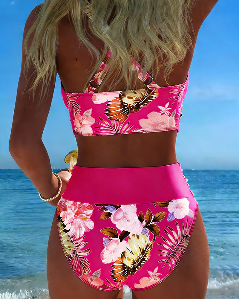 Léa | Bikini élégant à imprimé floral