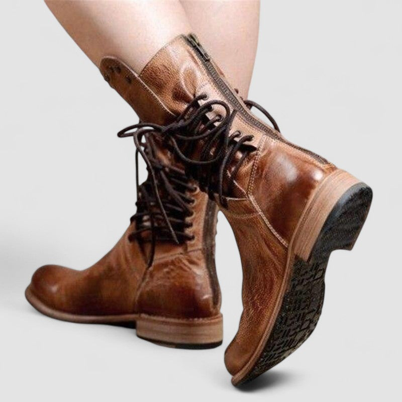 Raquel | Bottines Vintage avec Lacets