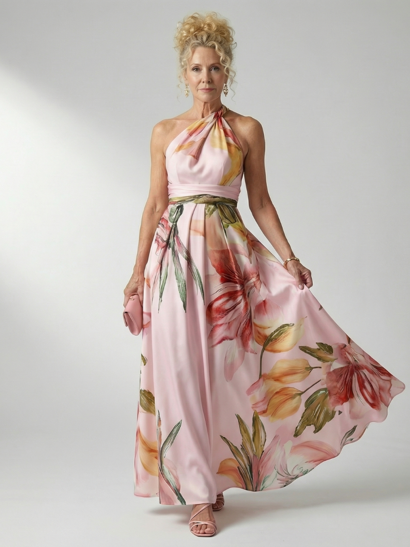 Amiel | Robe Maxi Aérienne Élégante