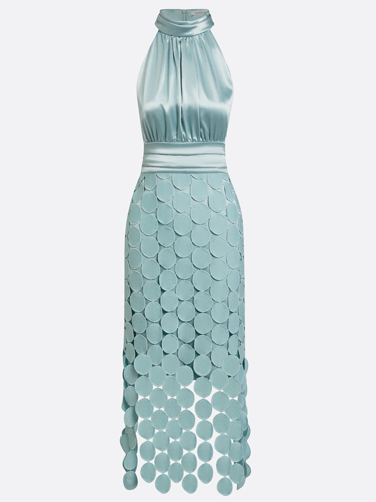 Celine | Robe Midi Dos-Nu à Découpes
