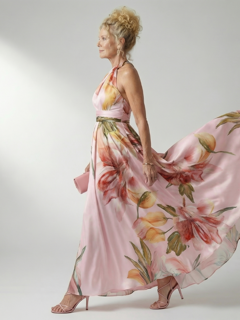 Amiel | Robe Maxi Aérienne Élégante