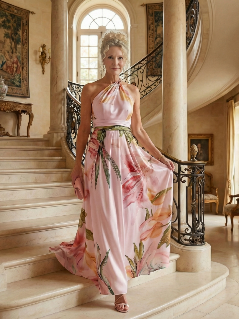 Amiel | Robe Maxi Aérienne Élégante