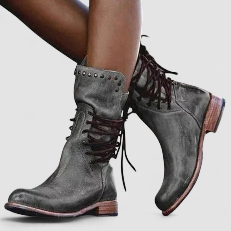 Raquel | Bottines Vintage avec Lacets
