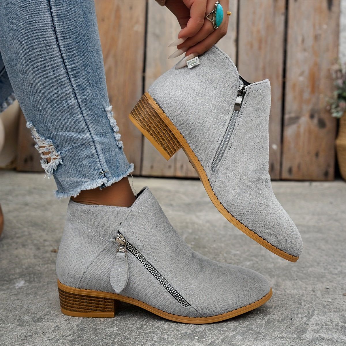 Sienna | Bottines confort à petit talon