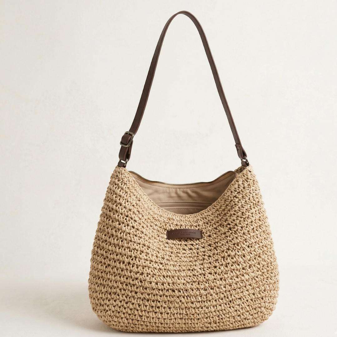 Simona | Sac à Bandoulière Tressé