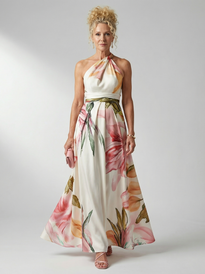 Amiel | Robe Maxi Aérienne Élégante