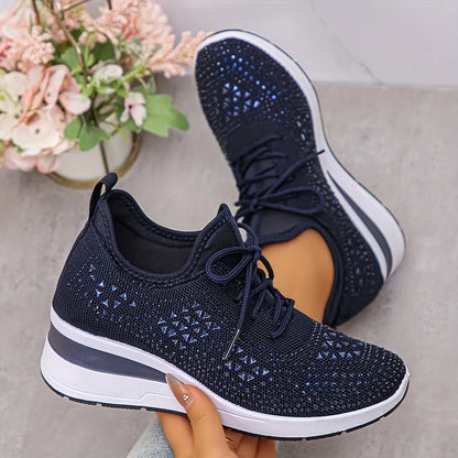 Assina | Sneakers met extra comfort en strassdetails