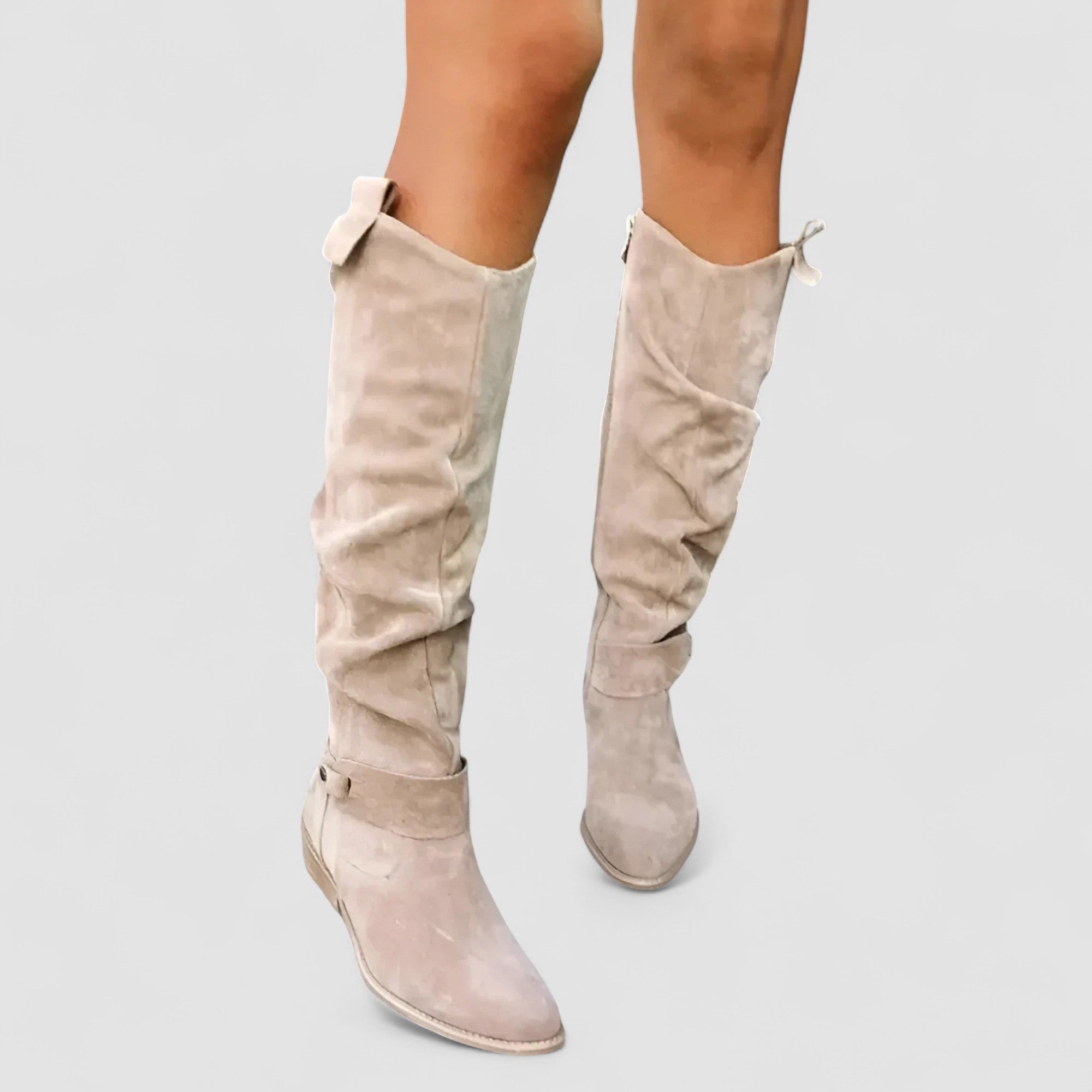 Charlotte | Bottes Hautes en Daim