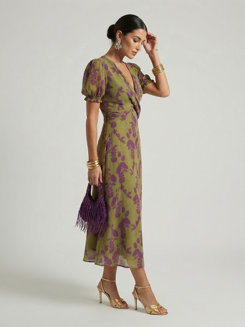 Virel | Robe Midi Florale