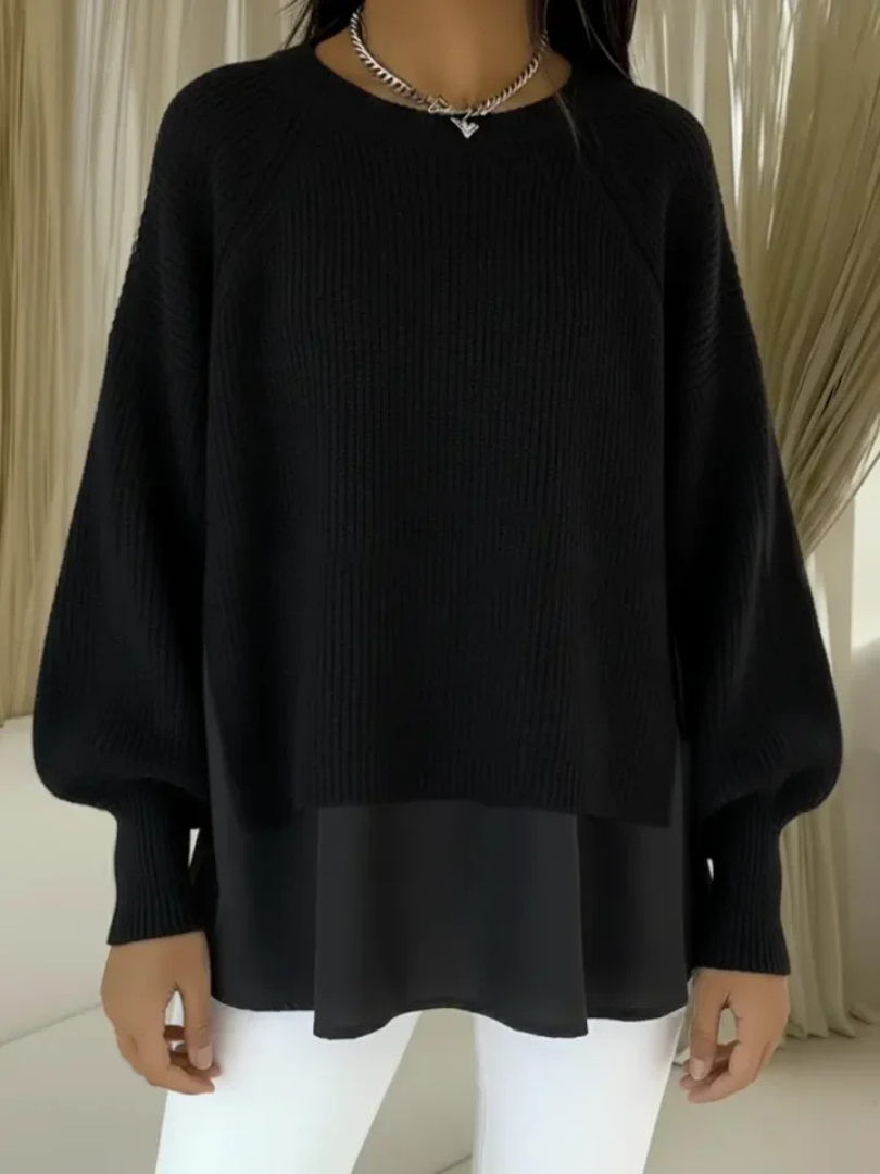 Casilda | Pull Effet Deux Pièces