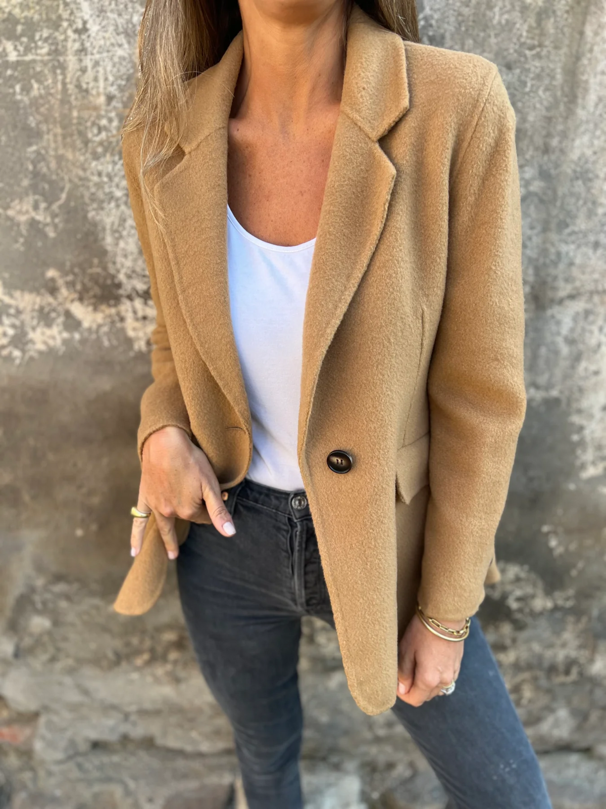 Ludivine | Veste élégante à coupe épurée