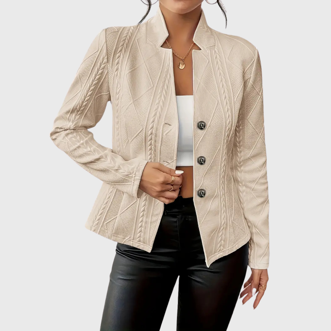 Olivia | Blazer élégant aux détails raffinés